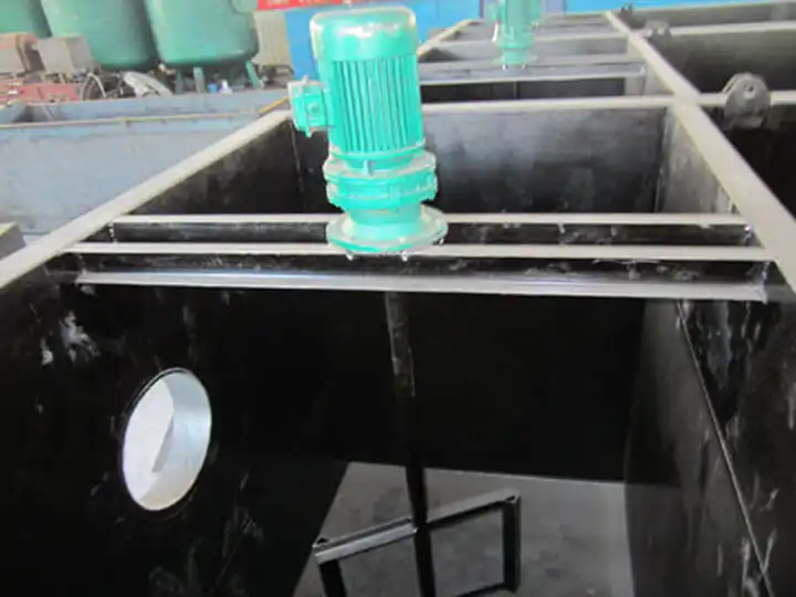 Dissolved Air Flotation and Filtration - Flocculation Reaction Tank